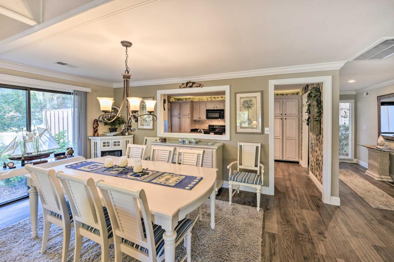 Palmetto Dunes Villa With Deck And Lagoon Views! 希爾頓黑德島 外观 照片